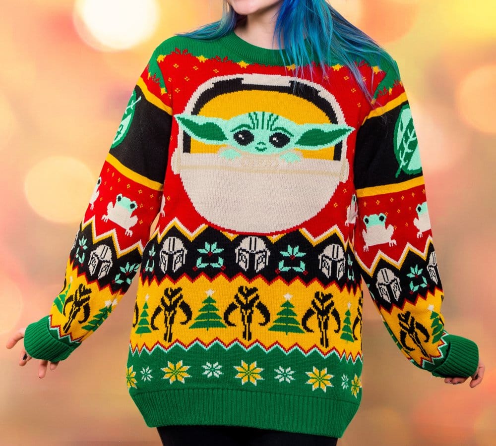 Star Wars Christmas Sweater The Child Size XS