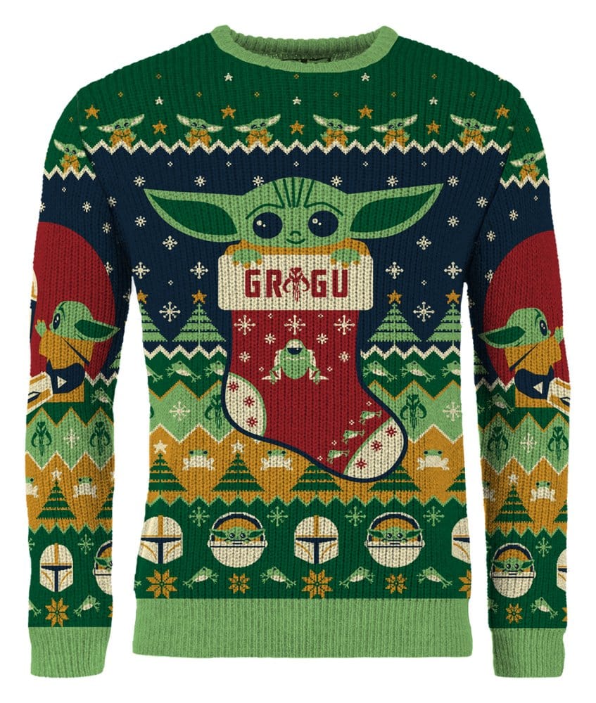 Star Wars Christmas Sweater Baby Yoda Size XS