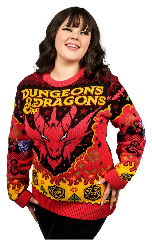 Dungeons & Dragons Christmas Sweater Size XL