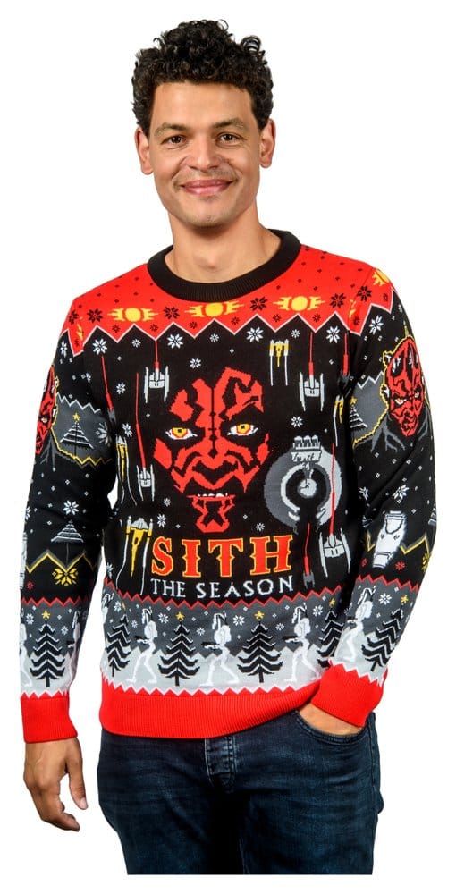 Star Wars Christmas Sweater Sith Size XL