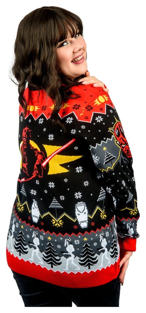 Star Wars Christmas Sweater Sith Size XXL