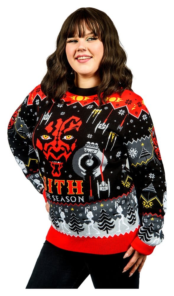 Star Wars Christmas Sweater Sith Size XXL