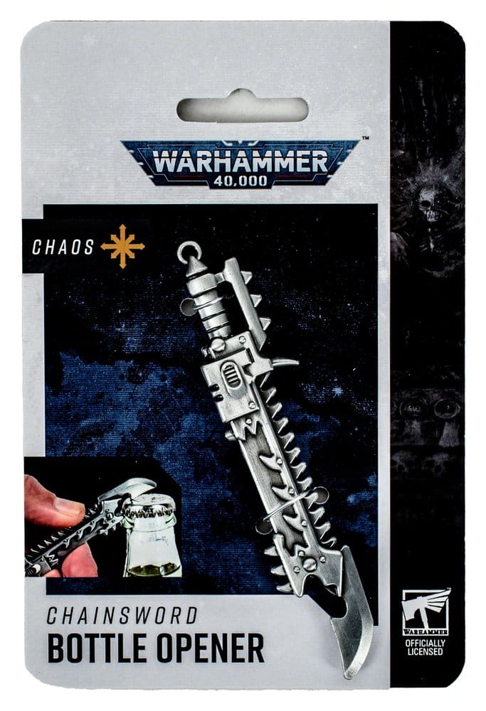 Warhammer 40,000 Bottle Opener Chaos Chainsword