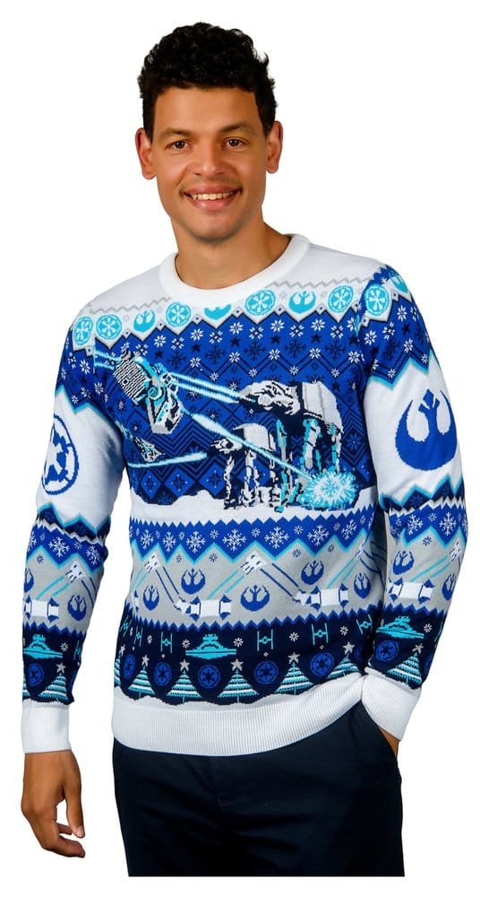 Star Wars Christmas Sweater AT-AT Assault Size XS