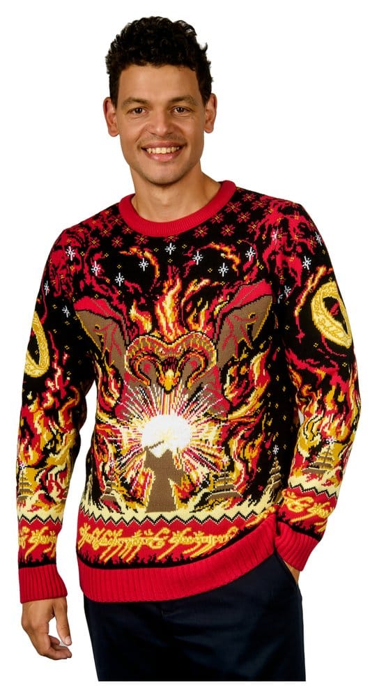 Lord of the Rings Christmas Sweater Balrog Size XXL