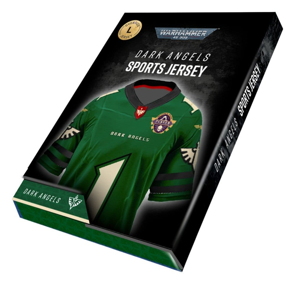 Warhammer 40,000 Sports Jersey Shirt Dark Angels - S