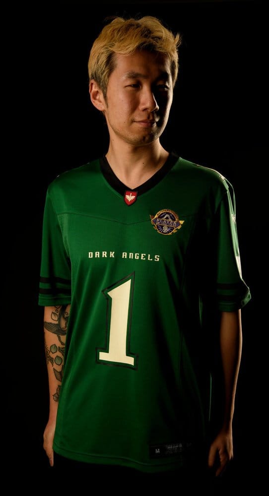 Warhammer 40,000 Sports Jersey Shirt Dark Angels - XL
