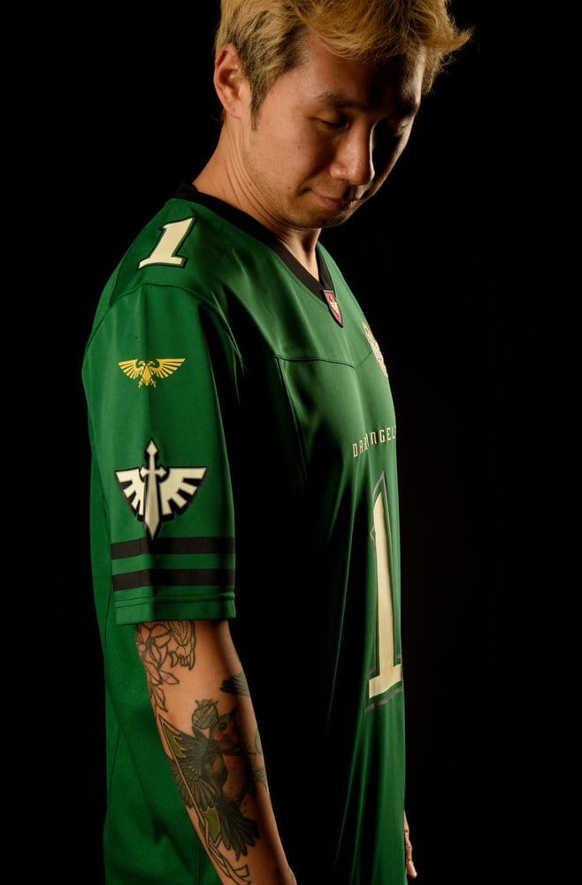 Warhammer 40,000 Sports Jersey Shirt Dark Angels - M