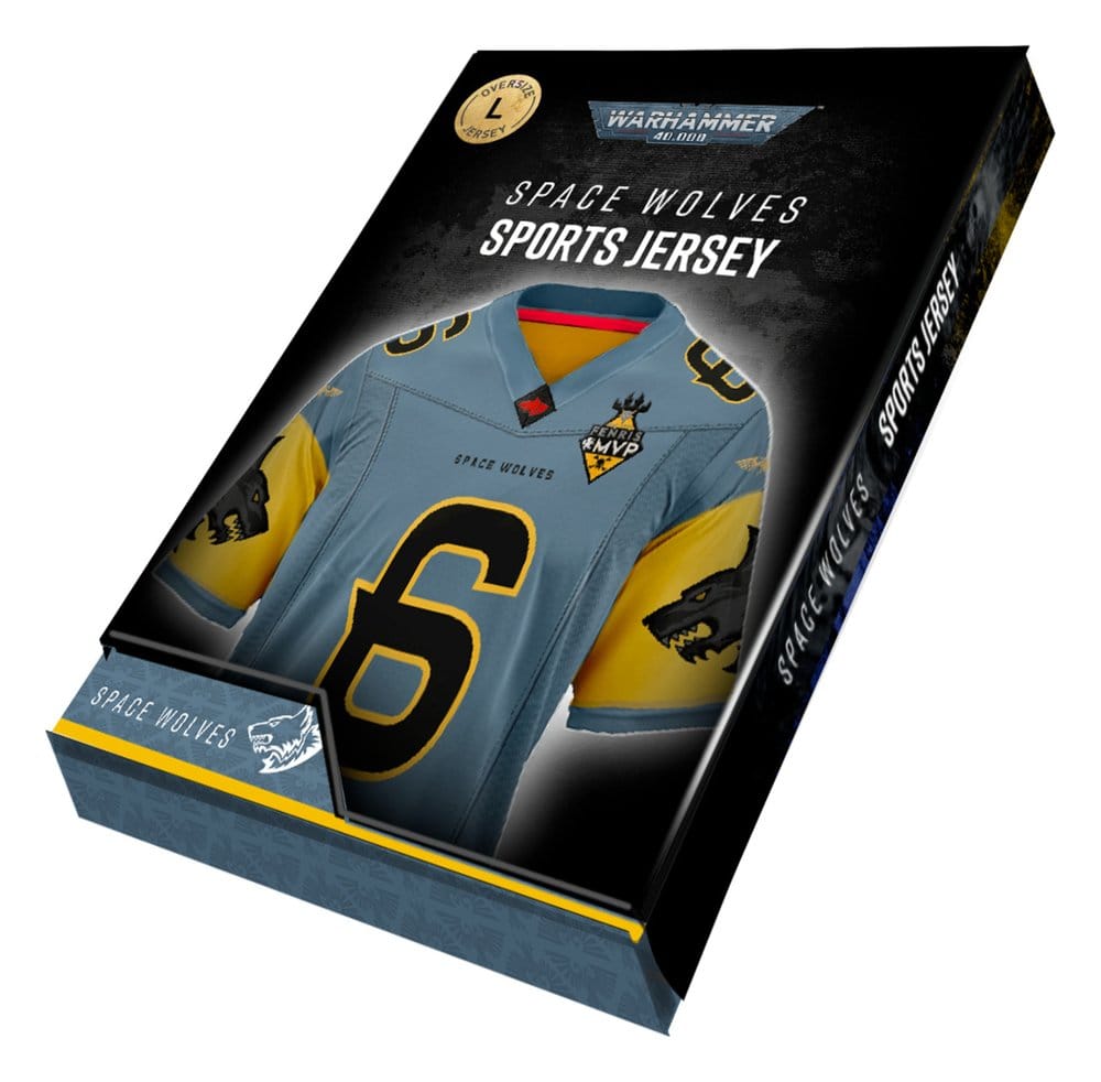 Warhammer 40,000 Sports Jersey Shirt Space Wolves - L