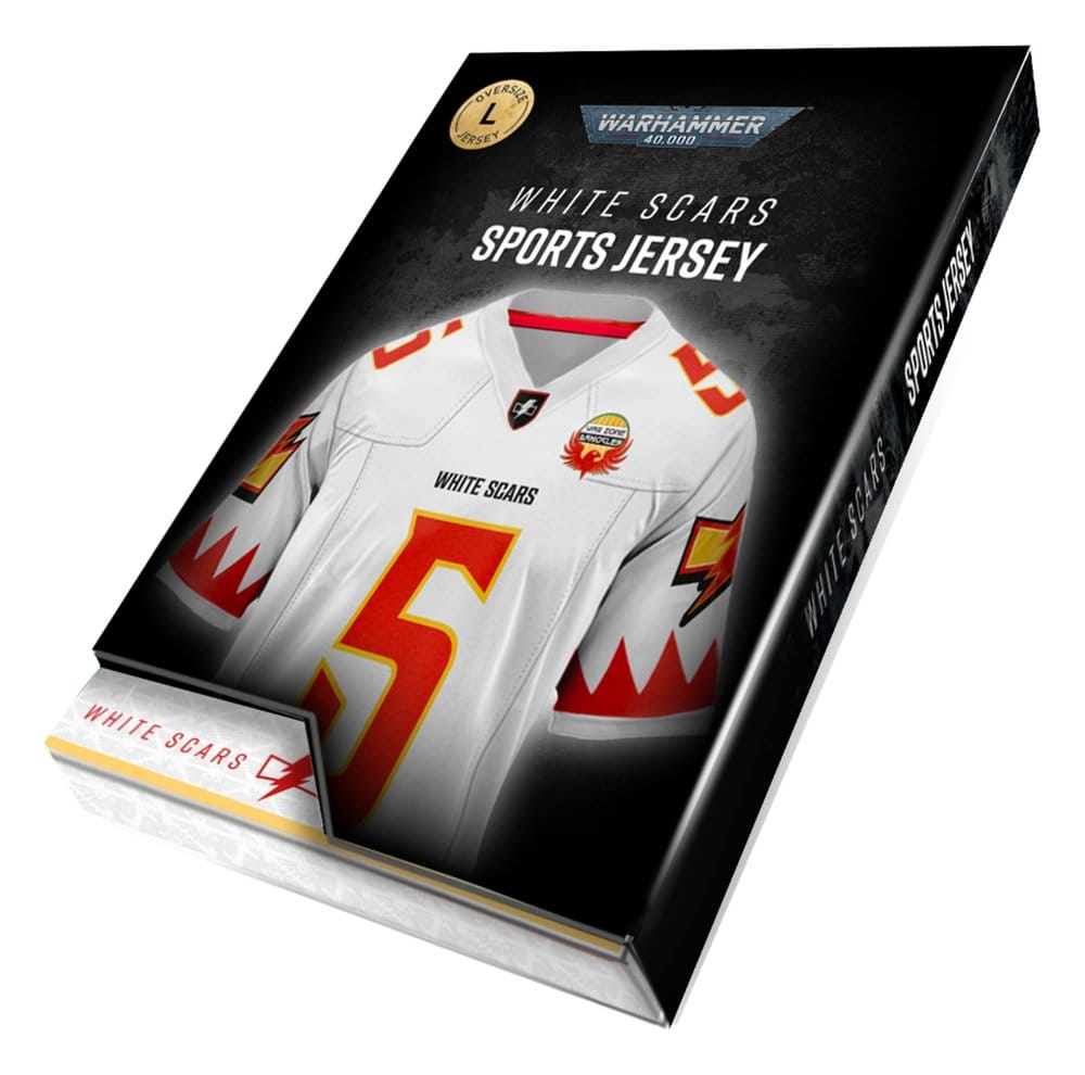 Warhammer 40,000 Sports Jersey Shirt White Scar - S