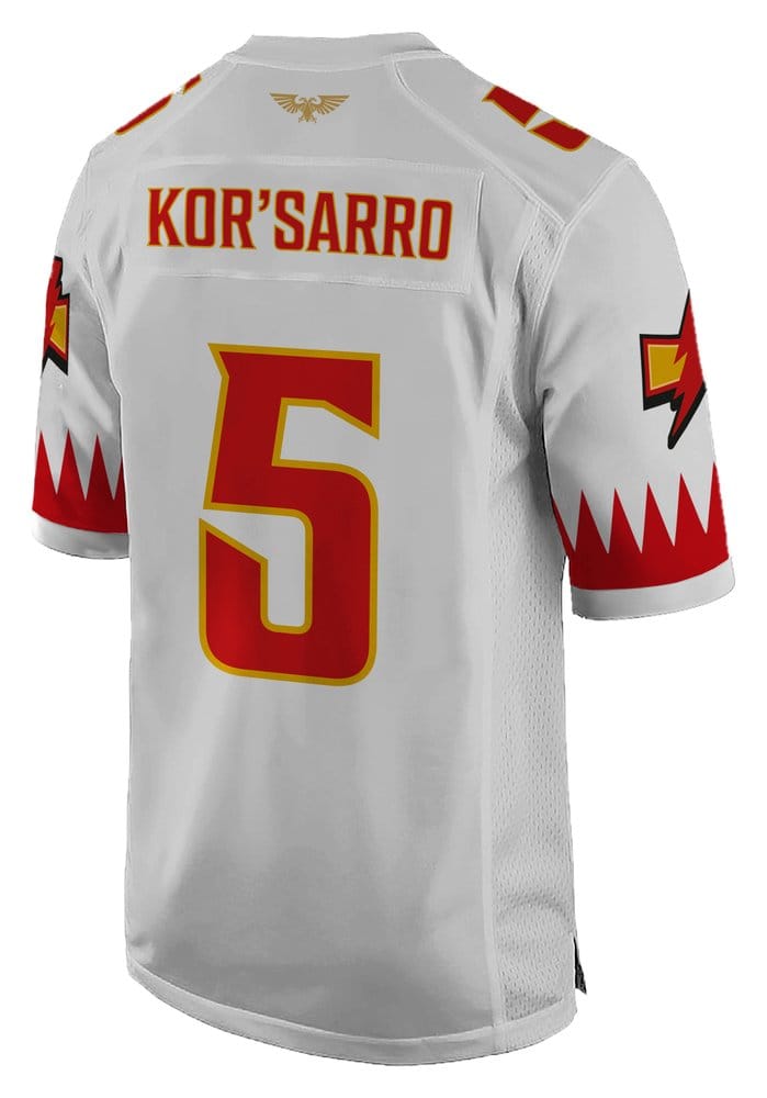 Warhammer 40,000 Sports Jersey Shirt White Scar - XXL
