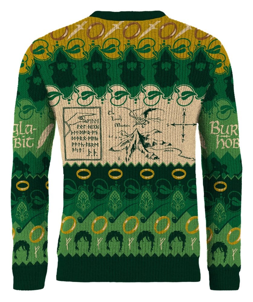 Lord of the Rings Christmas Sweater The Shire Size S