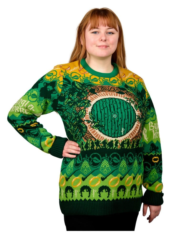 Lord of the Rings Christmas Sweater The Shire Size M