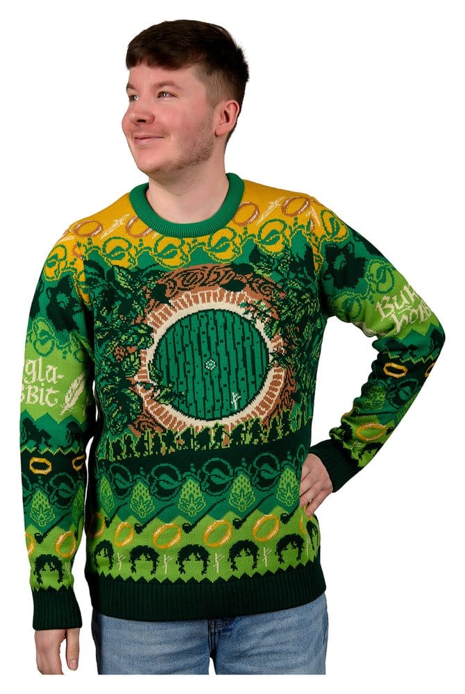 Lord of the Rings Christmas Sweater The Shire Size S