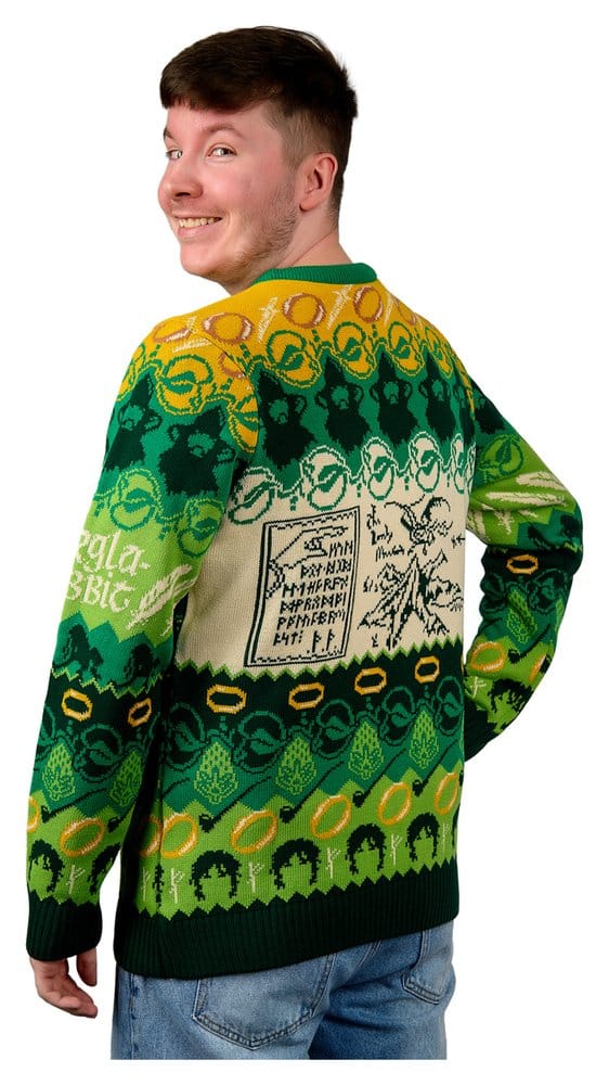 Lord of the Rings Christmas Sweater The Shire Size M
