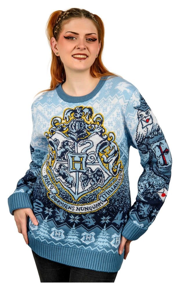 Harry Potter Christmas Sweater Hogwarts Size M