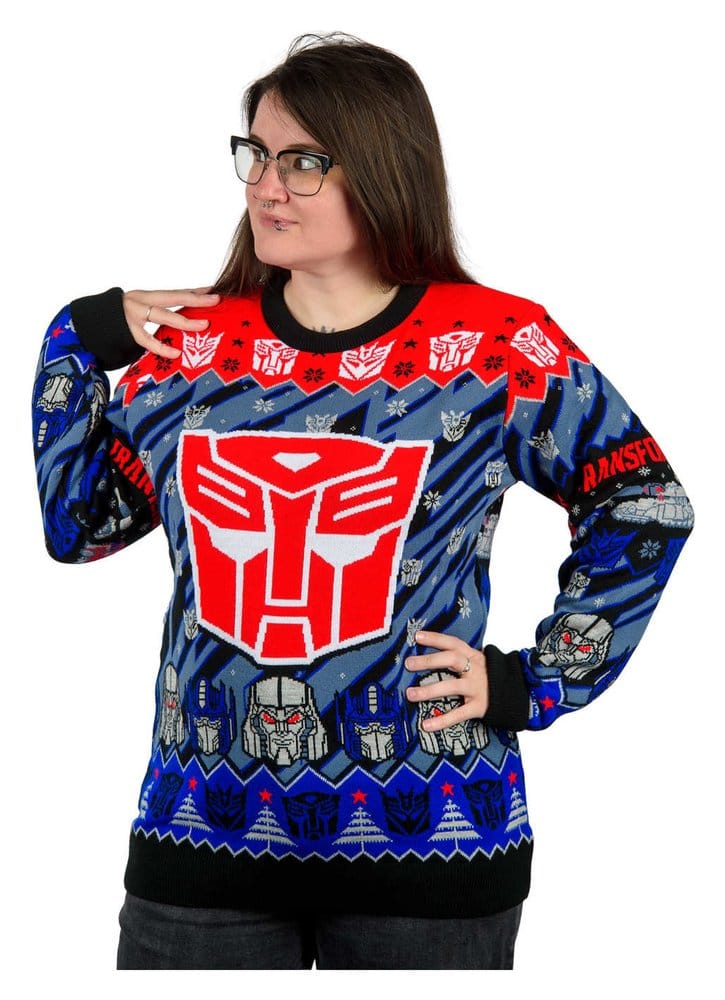 Transformers Christmas Sweater Size M