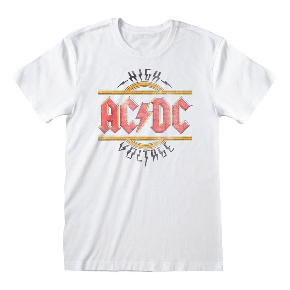 AC/DC T-Shirt Vintage High Voltage Size L