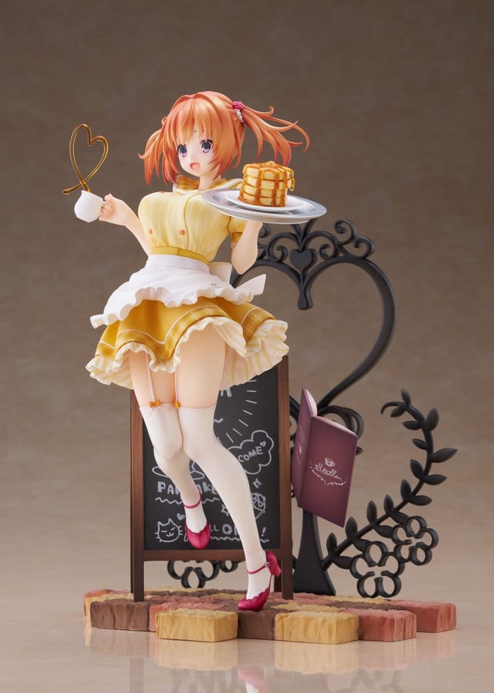 Café Stella and the Reaper's Butterflies PVC Figure 1/7 Sumizome Nozomi AmiAmi Limited Edition 23 cm