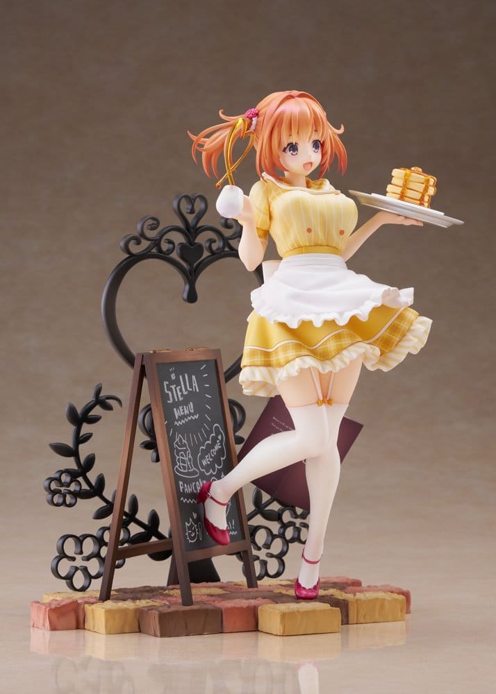 Café Stella and the Reaper's Butterflies PVC Figure 1/7 Sumizome Nozomi AmiAmi Limited Edition 23 cm