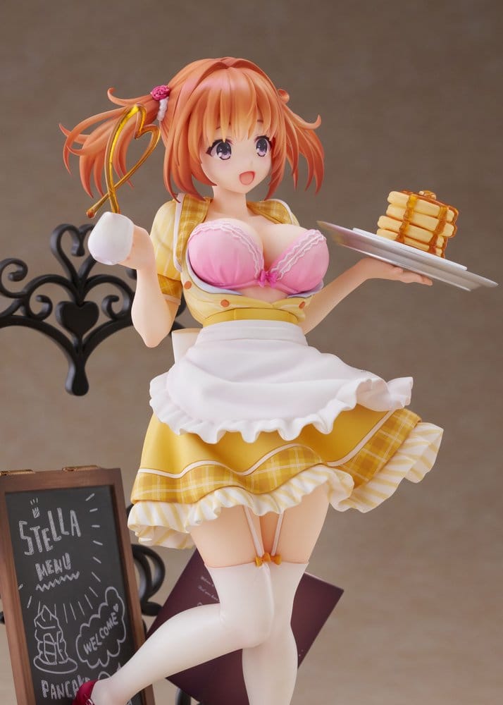 Café Stella and the Reaper's Butterflies PVC Figure 1/7 Sumizome Nozomi AmiAmi Limited Edition 23 cm