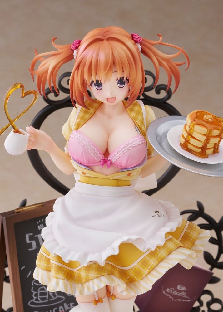 Café Stella and the Reaper's Butterflies PVC Figure 1/7 Sumizome Nozomi AmiAmi Limited Edition 23 cm
