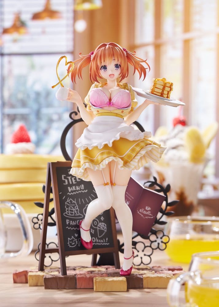 Café Stella and the Reaper's Butterflies PVC Figure 1/7 Sumizome Nozomi AmiAmi Limited Edition 23 cm