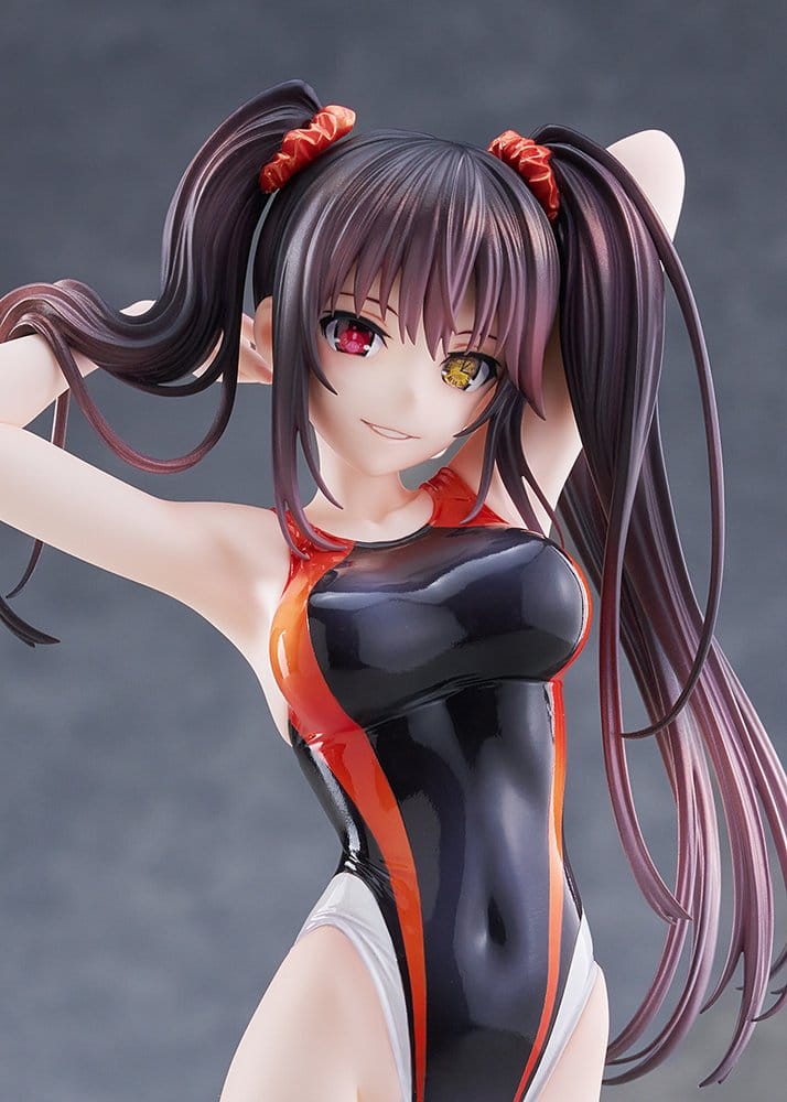 Date A Live Swimsuit Silhouette PVC Figure 1/7 Kurumi Tokisaki Swimwear Ver. 24 cm