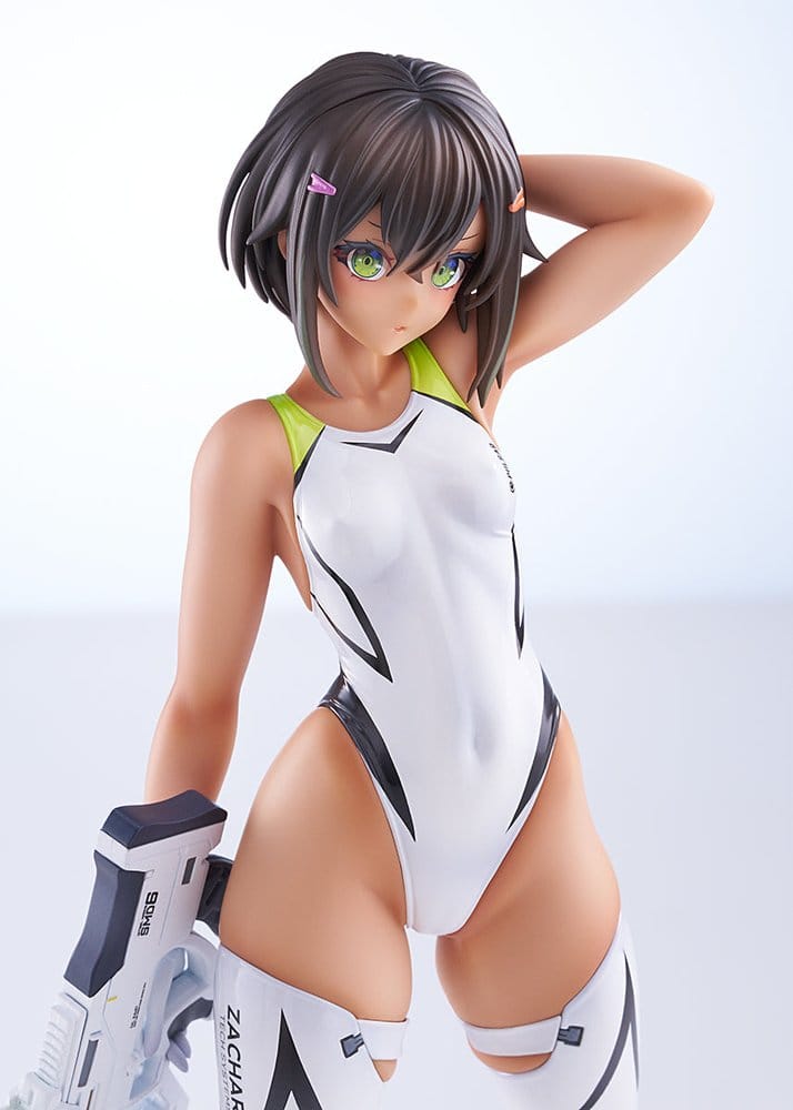 Arms Note PVC Figure 1/7 Buchou-chan of the Swimming Club White Swimsuit Ver. 22 cm