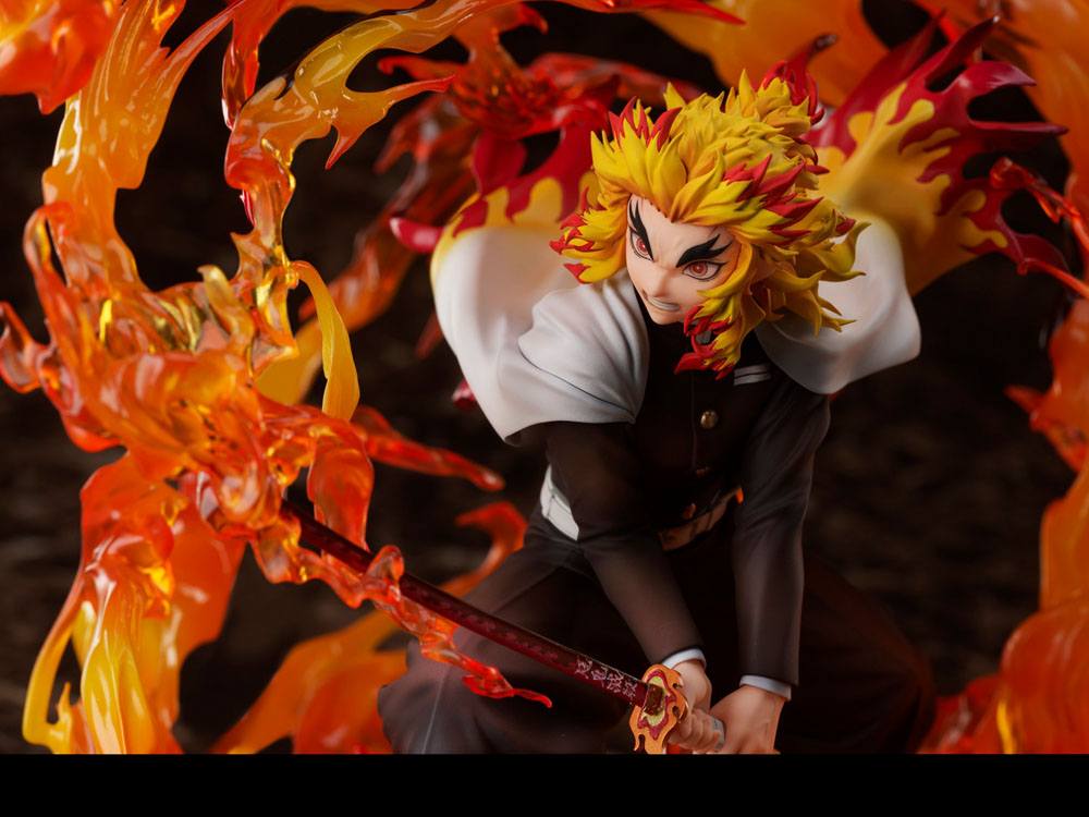 Dämonentöter: Kimetsu no Yaiba Statue 1/8 Kyojuro Rengoku 26 cm