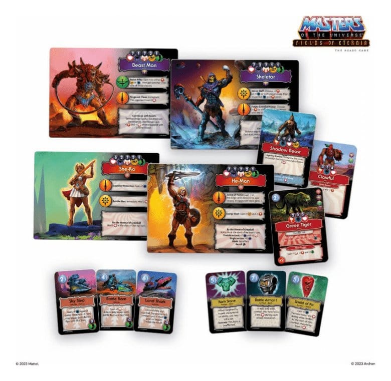 Masters of the Universe Board Game Fields of Eternia *English Version*