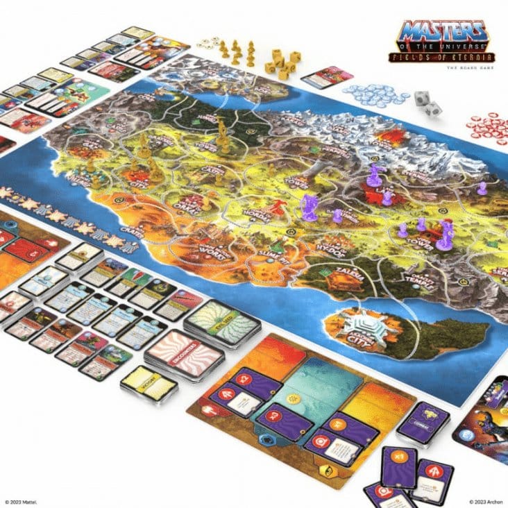 Masters of the Universe Board Game Fields of Eternia *Spanish Version*