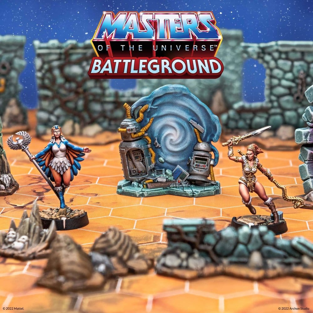 Masters of the Universe: Battleground Miniatures Game Wave 1: Masters of the Universe Faction *Spanish Version*
