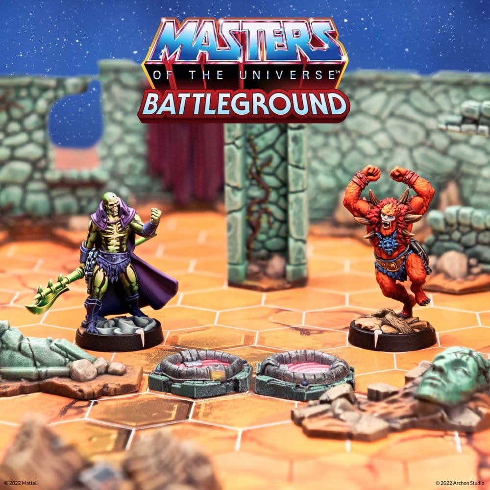 Masters of the Universe: Battleground Miniatures Game Wave 1: Evil Warriors Faction *Spanish Version*