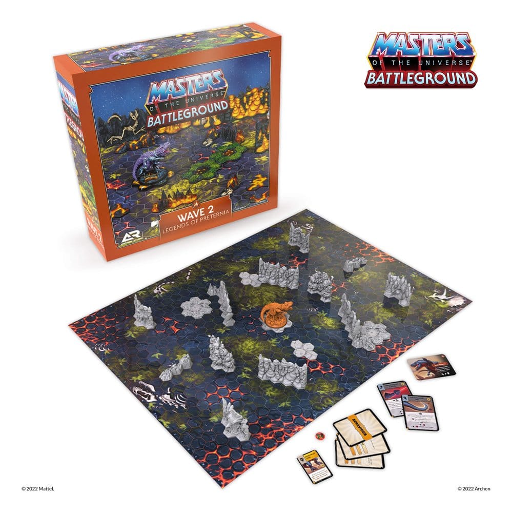 Masters of the Universe: Battleground Miniatures Game Wave 2: Legends of Preternia *Italian Version*