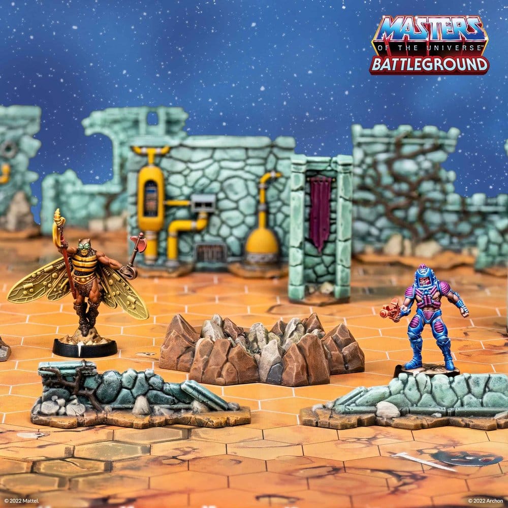Masters of the Universe: Battleground Miniatures Game Wave 3: Masters of the Universe Faction *Spanish Version*