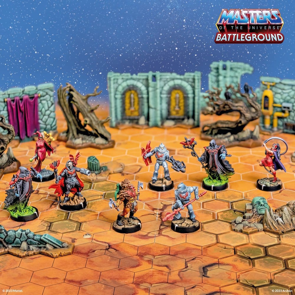 Masters of the Universe: Battleground Miniatures Game Wave 4: The Power of the Evil Horde *French Version*