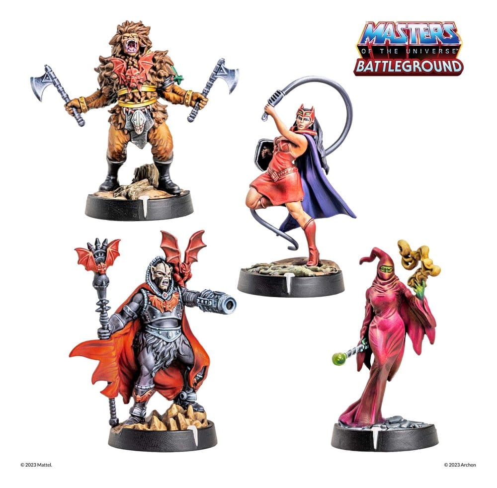 Masters of the Universe: Battleground Miniatures Game Wave 4: The Power of the Evil Horde *Spanish Version*