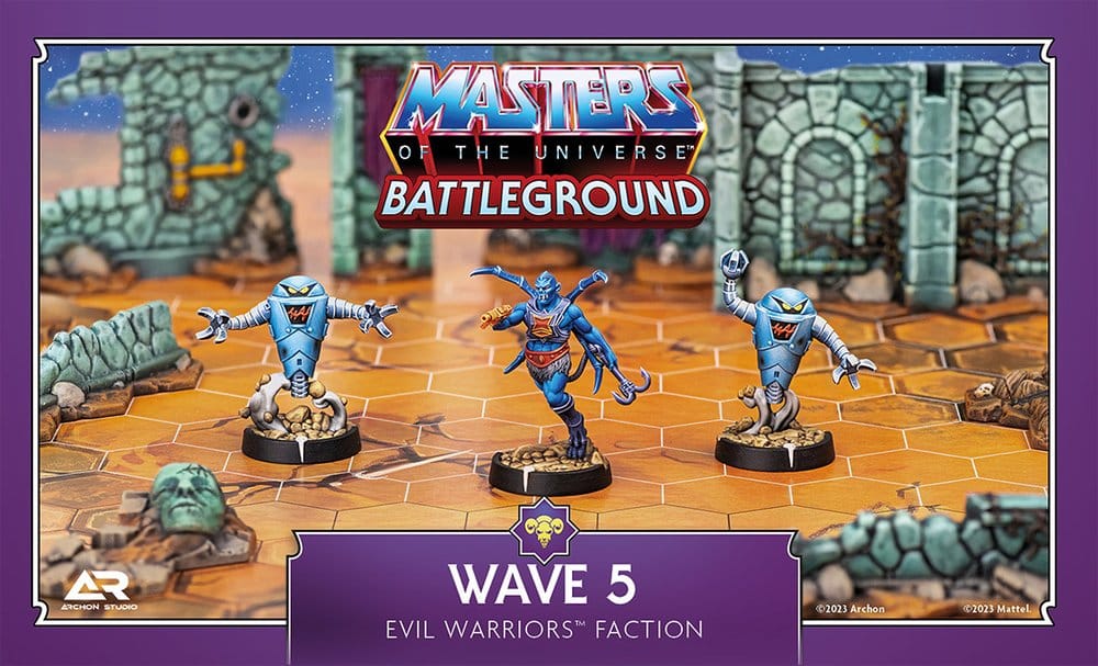 Masters of the Universe: Battleground Miniatures Game Wave 5: Evil Warriors Faction *English Version*