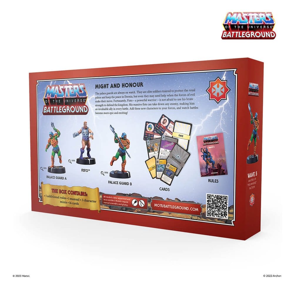 Masters of the Universe: Battleground Miniatures Game Wave 5: Masters of the Universe Faction *German Version*