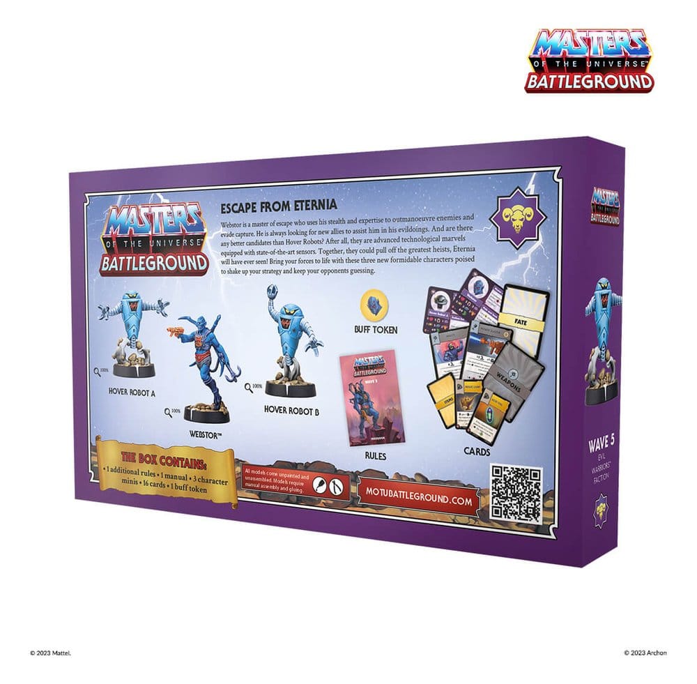 Masters of the Universe: Battleground Miniatures Game Wave 5: Evil Warriors Faction *Italian Version*