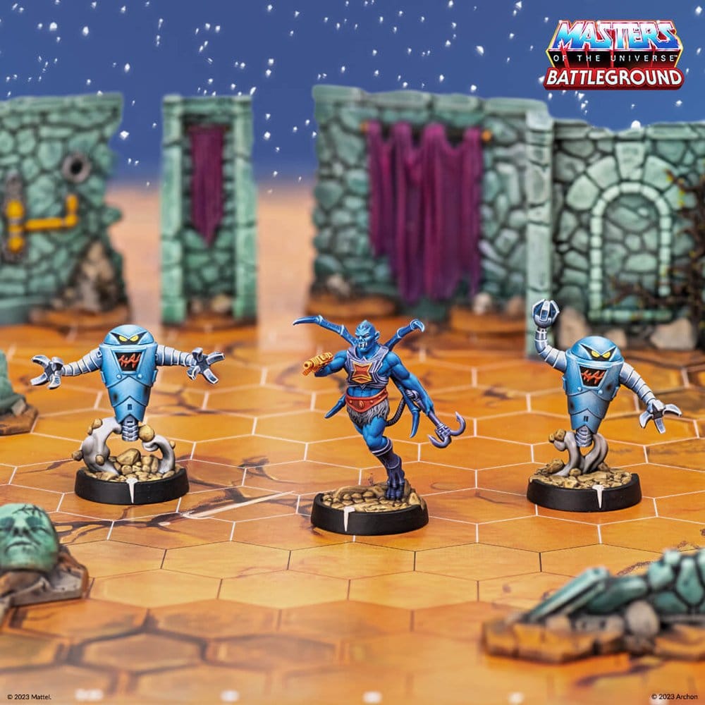 Masters of the Universe: Battleground Miniatures Game Wave 5: Evil Warriors faction *Spanish Version*