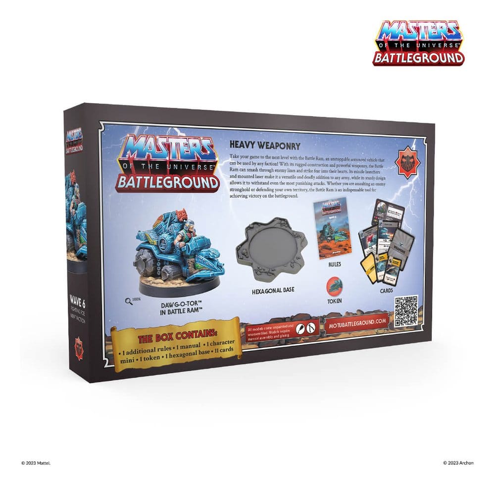 Masters of the Universe: Battleground Miniatures Game Wave 6: Fighting Foe Men Faction *Spanish Version*