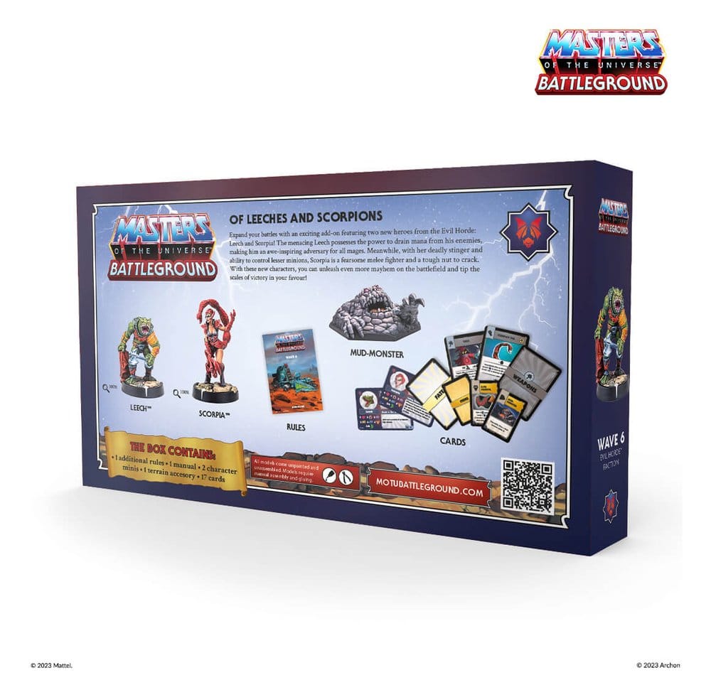 Masters of the Universe: Battleground Miniatures Game Wave 6: Evil Horde faction *Spanish Version*