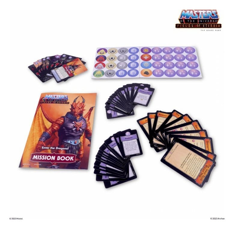 Masters of the Universe Board Game Expansion Fields of Eternia - Enter the Dragons! *Spanish Version*