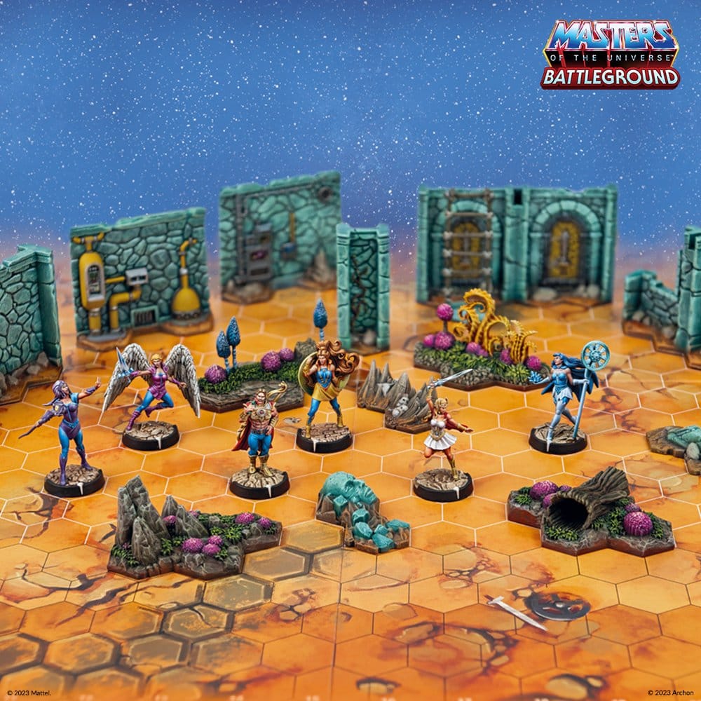 Masters of the Universe: Battleground Miniatures Game Wave 7: The Great Rebellion *German Version*