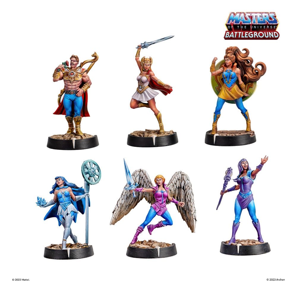 Masters of the Universe: Battleground Miniatures Game Wave 7: The Great Rebellion *German Version*