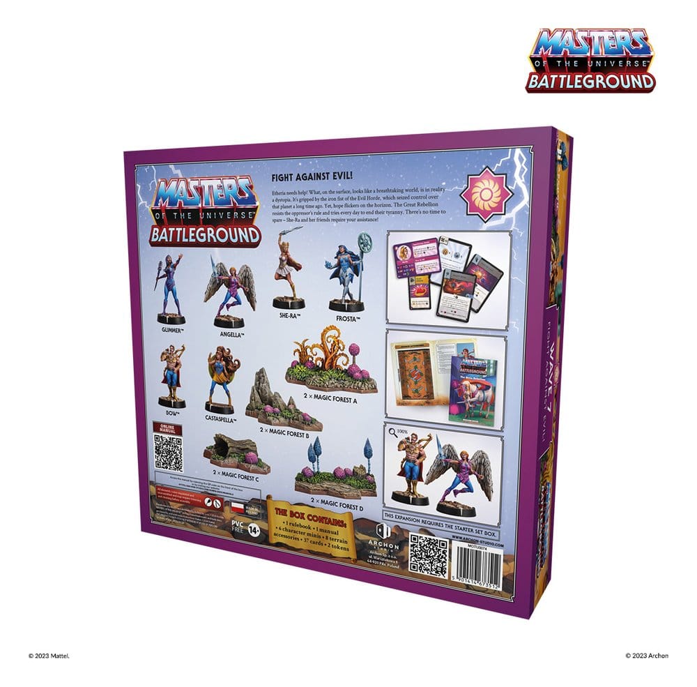 Masters of the Universe: Battleground Miniatures Game Wave 7: The Great Rebellion *French Version*
