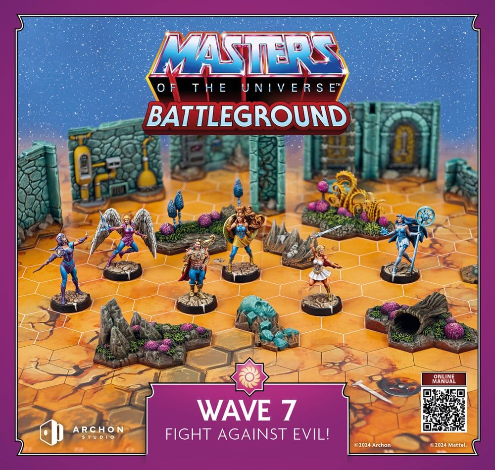 Masters of the Universe: Battleground Miniatures Game Wave 7: The Great Rebellion *Spanish Version*