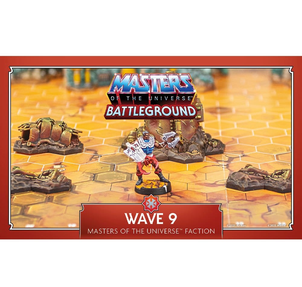Masters of the Universe: Battleground Miniatures Game Wave 9: Masters of the Universe Faction *Spanish Version*